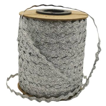 Espiguilla Metálica Plata Mod.M0103