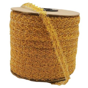 Galón Metálico Dorado Mod.G080