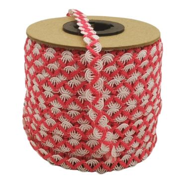 Pasamanería Ondas Fiusha-Blanco Mod.G0324