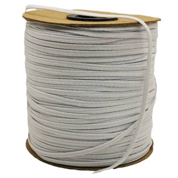 Elástico Angosto Blanco #6