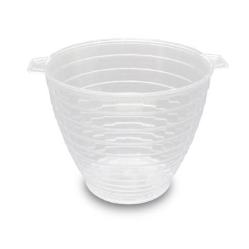 Hielera de Plástico Transparente Mediana