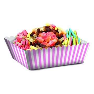 Charola Líneas Rosa