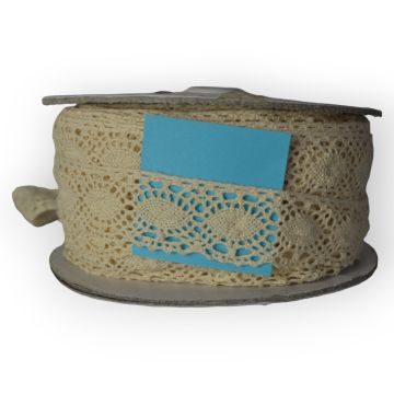 Encaje Bolillo Hueso Mod.5287