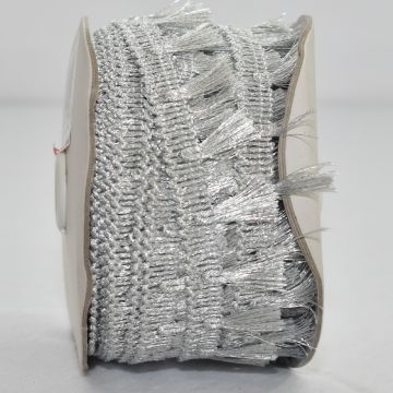 Fleco Metálico Plata 12 x 6