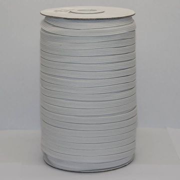 Elástico Angosto Blanco 7mm