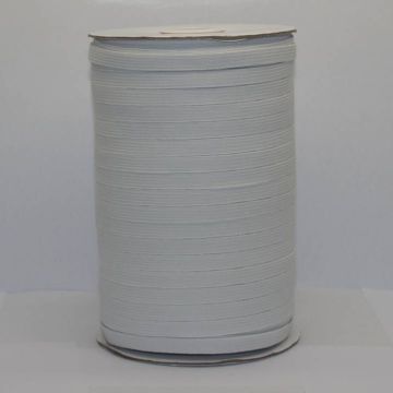 Elástico Angosto Blanco 9mm