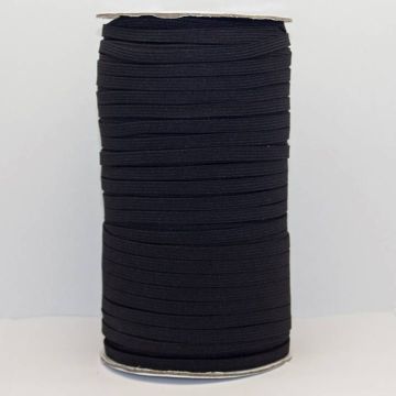 Elástico Angosto Negro 7mm