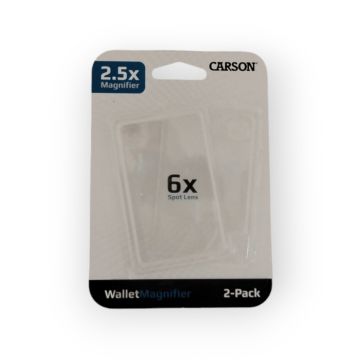 Lupa Para Billetera Doble 6x