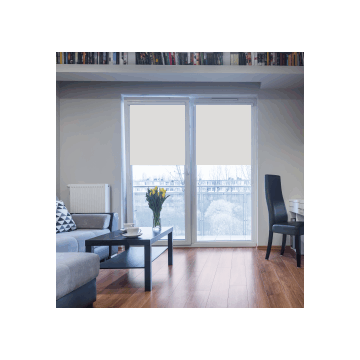 Persiana Enrollable Blackout 120 - 180 cm Blanco