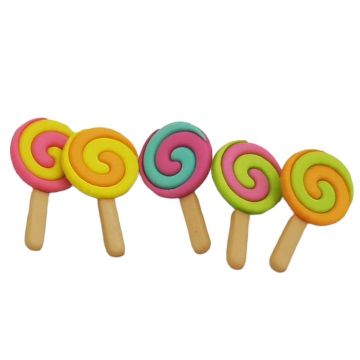 Botones Decorativos Paleta Redonda Espiral