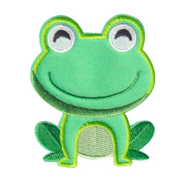 Aplicación Bordada Rana