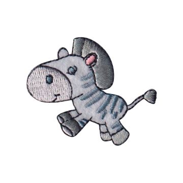 Aplicación Bordada Cebra