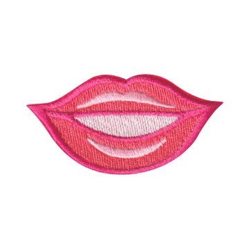 Aplicación Bordada Labios