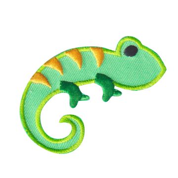 Aplicación Bordada Iguana