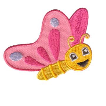 Aplicación Bordada Mariposa