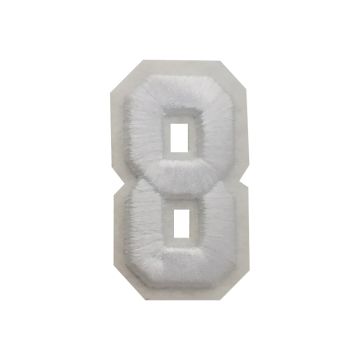 Número 8 Blanco