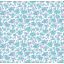 Micro Fibra Estampado Daisy Verde Agua