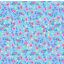 Micro Fibra Estampado Flor Y Mariposa Azul Cielo