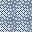 Micro Fibra Estampado Margarita Rombo Azul Marino