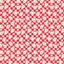 Micro Fibra Estampado Margarita Rombo Rojo