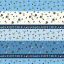 Micro Fibra Estampado Flores Pisos Azul Marino