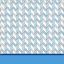 Bramante Americano Zig Zag Azul Cielo