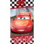 Felpa Toalla Disney Cars Rojo