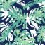 Magaly Estampado Tropical Azul Marino