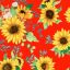 Mantel Roco Girasol Rojo