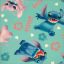 Polar Flannel Disney STITCH Verde Menta