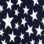 Polar Sabanero Estampado Estrellas Azul Marino