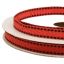 Listón Popotillo Con Costura Rojo-Negro 9 mm