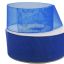 Listón De Organza Liso Azul Rey #9
