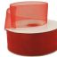 Listón De Organza Liso Rojo #9