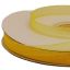 Listón De Organza Liso Amarillo Canario #0