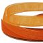 Listón De Organza Liso Naranja #1.5