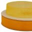 Listón De Organza Liso Amarillo Mango #3