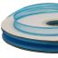 Listón de Organza Satín Liso Azul Turquesa #1.5