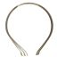 Diadema de metal 3 mm ancho