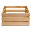 Huacal De Pino Natural 3 Palos 15 x 15 cm