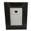 Portarretrato Decorativo Negro 4" x 6'' B005-C