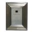 Portarretrato Decorativo Plata-Negro 4" x 6'' DB105-C