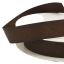 Listón Popotillo Liso Café # 6