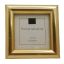 Portarretrato Decorativo Mini Oro 8.9 x 8.9 cm Mod.F562017R488-3.5