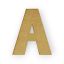 Letra de MDF de 2.5 mm A