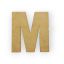 Letra de MDF de 2.5 mm M