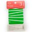 Listón Satinado con Adhesivo Verde Bandera #3