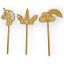 Pick de Madera Unicornio 12 cm