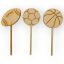 Pick de Madera Deportes 12 cm