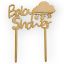 Pick de Madera Baby Shower 15 cm